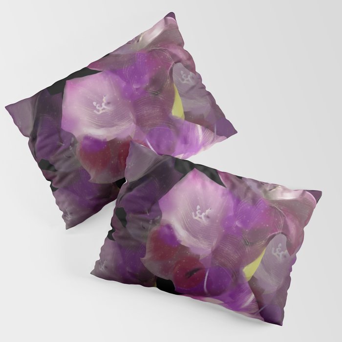 A bunch of purple flowers Pillow Sham