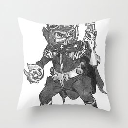 Bucky O'Hare Throw Pillow