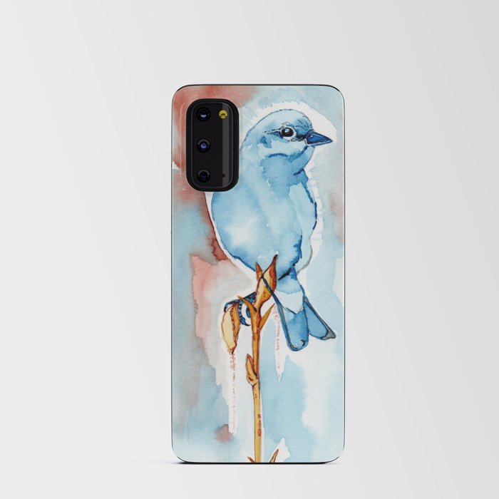 Morning Blue Bird Android Card Case