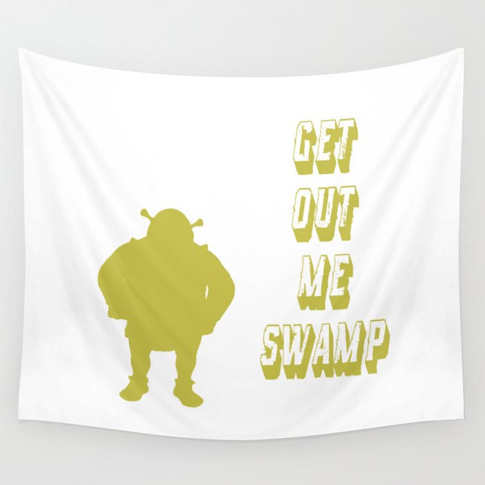 Shrek Wall Tapestry by Kassidy Rodriguez Society6