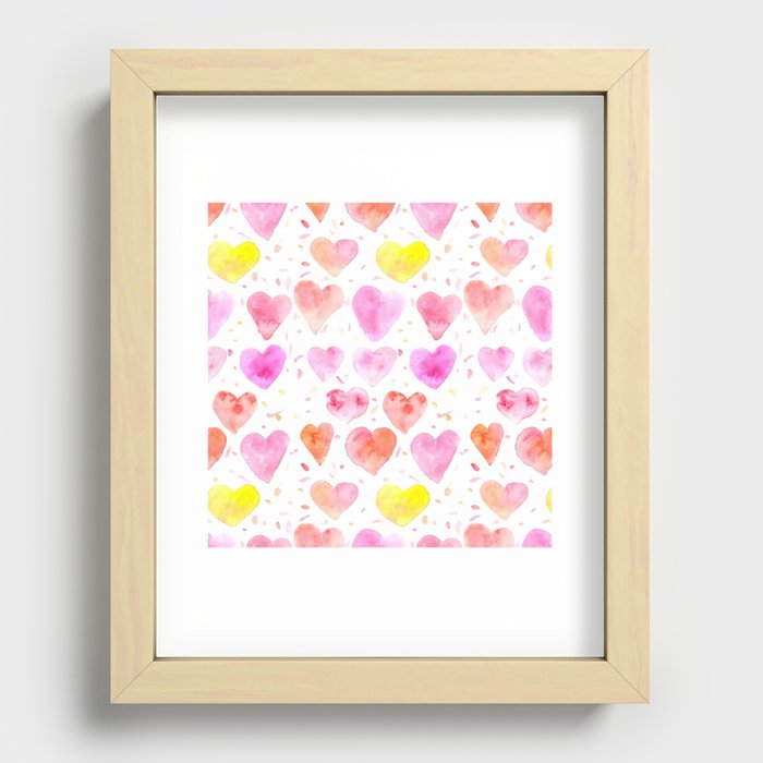  All of My Heart Recessed Framed Print