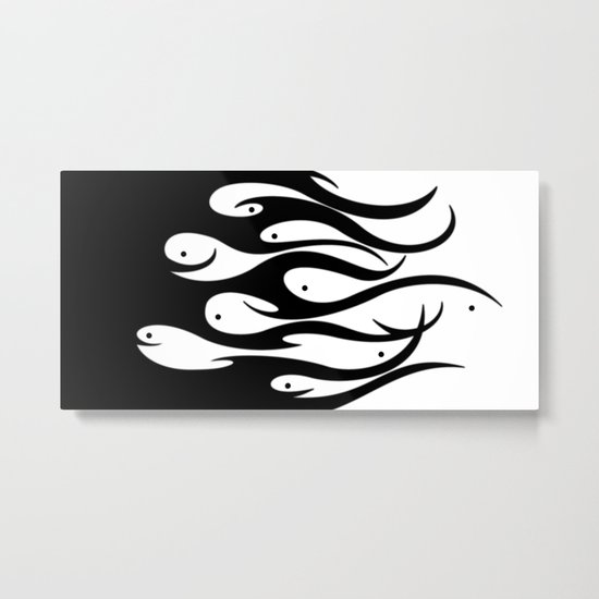 Fishes Metal Print