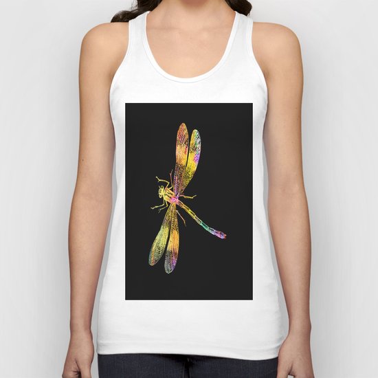 Dragonfly QW Unisex Tank Top