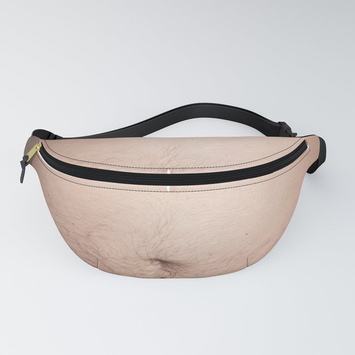 Dad Bod Beer Belly Fake Hairy Gut Fanny Pack Fanny Pack by killbot x |