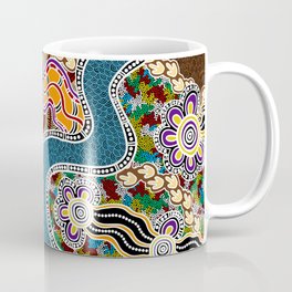 Authentic Aboriginal Art -  Coffee Mug