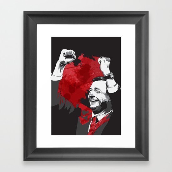 SAF Framed Art Print