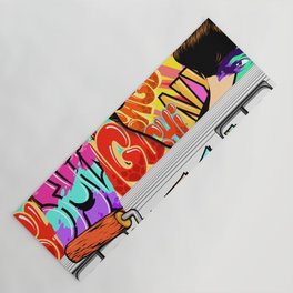 graffity style Yoga Mat
