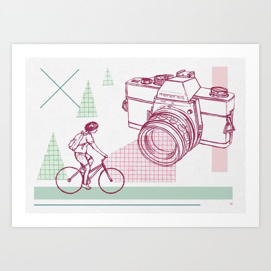 Memory Lane Art Print