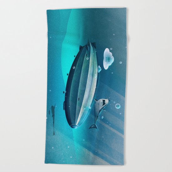 Weird Waters Beach Towel