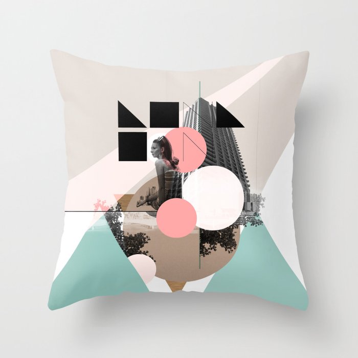 Locals Only - London - UK Throw Pillow