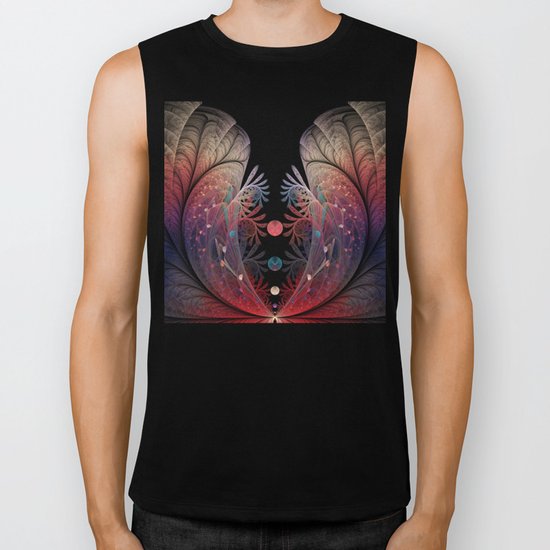 Abstract Fractal Art, Juggling Biker Tank