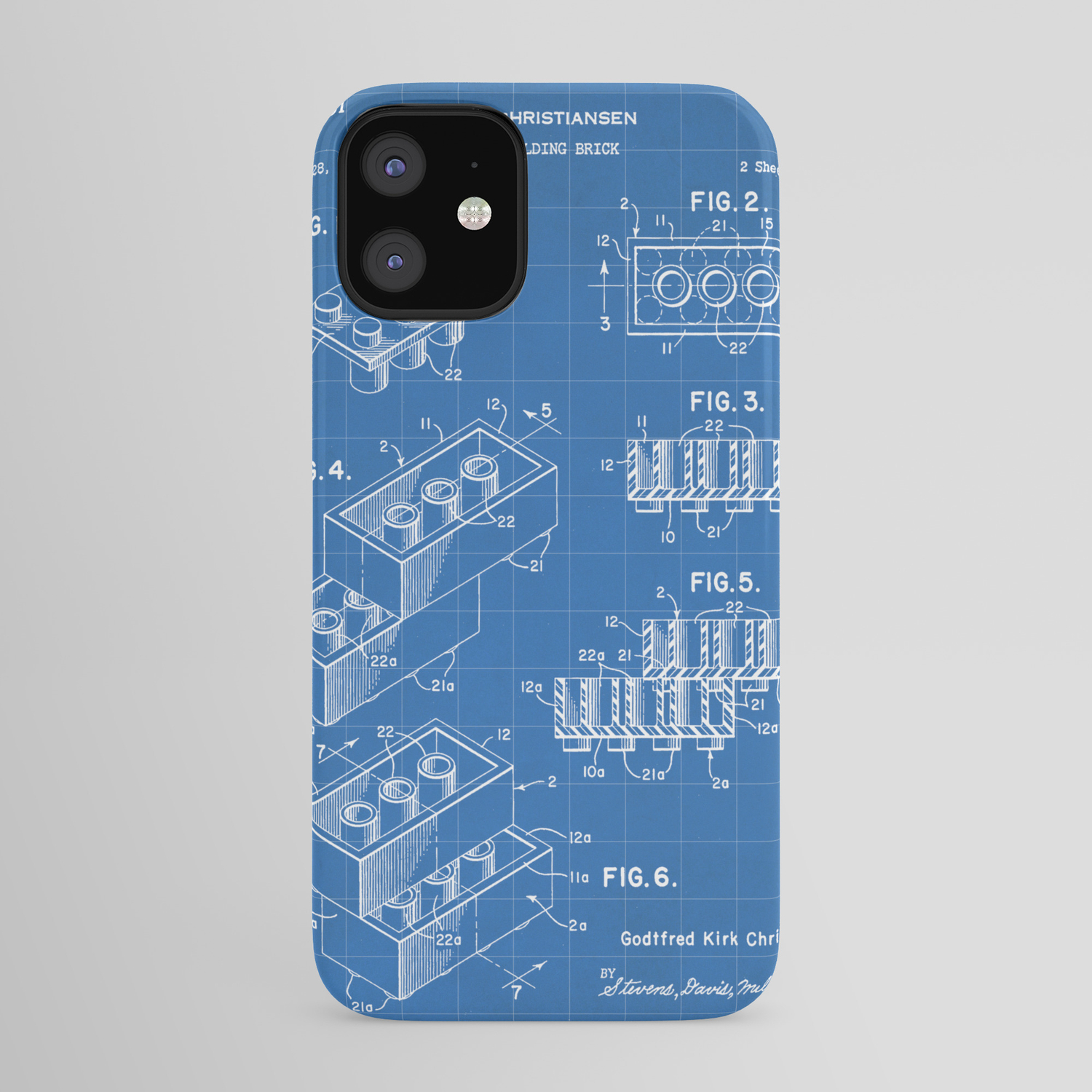 Legos Patent Legos Brick Art Blueprint Iphone Case By Patentpress Society6