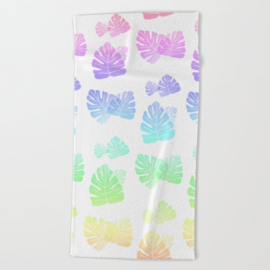 Tropical Cascade Beach Towel
