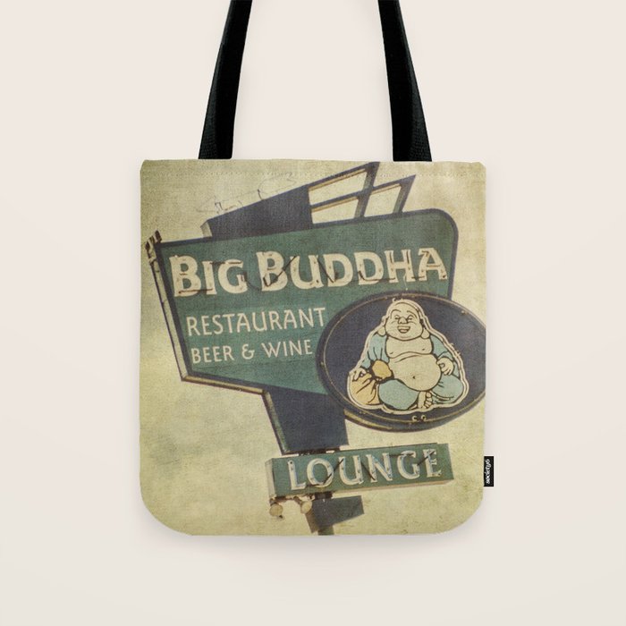 big buddha tote bag