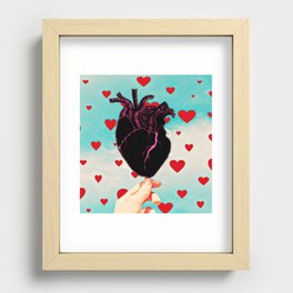 Eat Your Heat Out Recessed Framed Print
