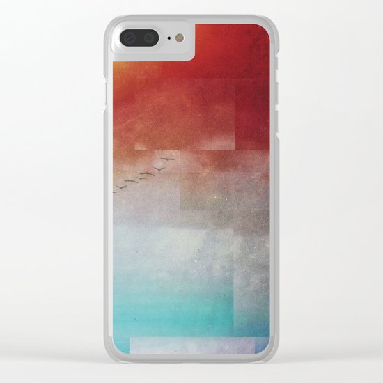 Fractions A86 Clear iPhone Case