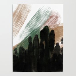 Onsfilleu 2 - Modern Contemporary Abstract Painting Poster