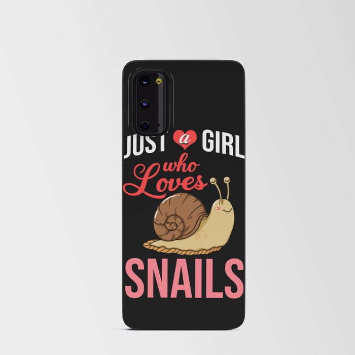 Giant African Snail Tiger Slug Achatina Pet Android Card Case