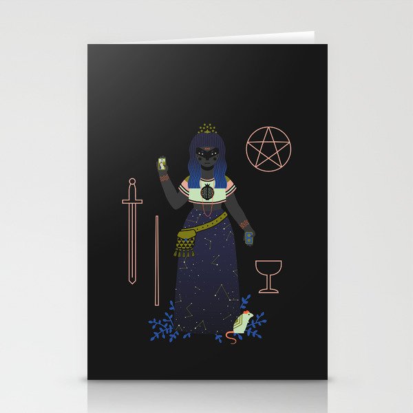 Witch Series: Tarot Cards Stationery Cards