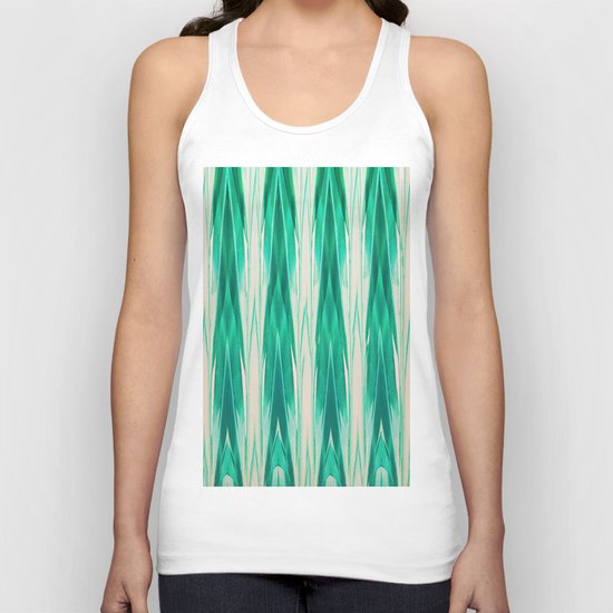 Vibrant Leaf Unisex Tank Top