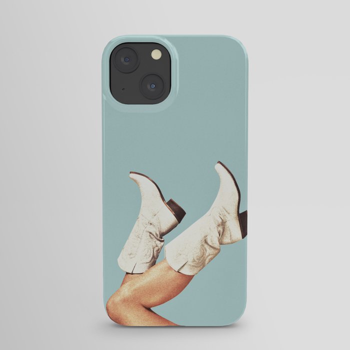 These Boots - Blue iPhone Case