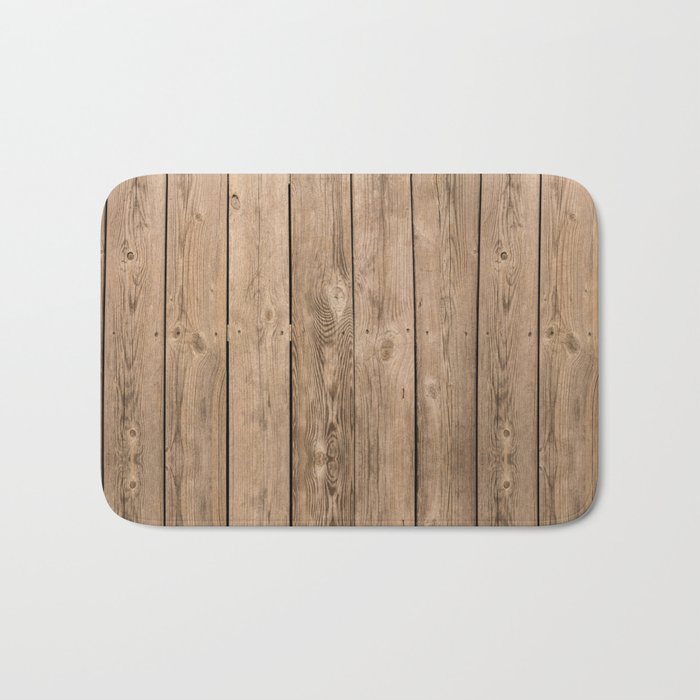 Wood I Bath Mat