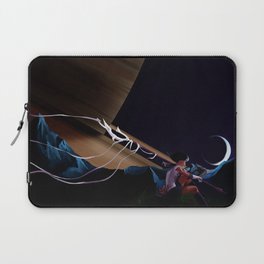 Lonely Soldier Sailor Saturn Laptop Sleeve
