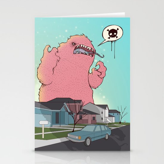 Die like the Dinosaurs Stationery Cards