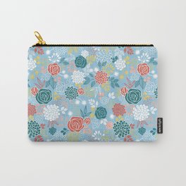 Summer Floral Carry-All Pouch