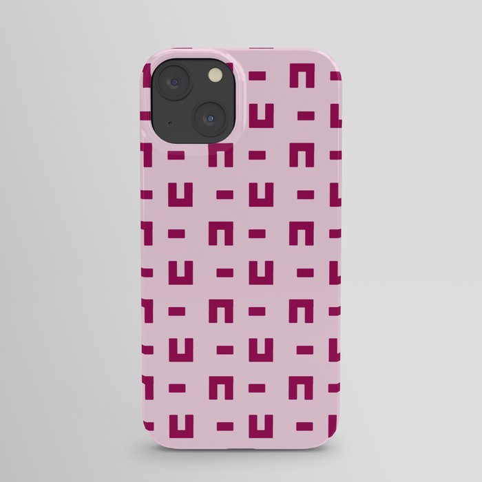 Square and tartan 145 iPhone Case