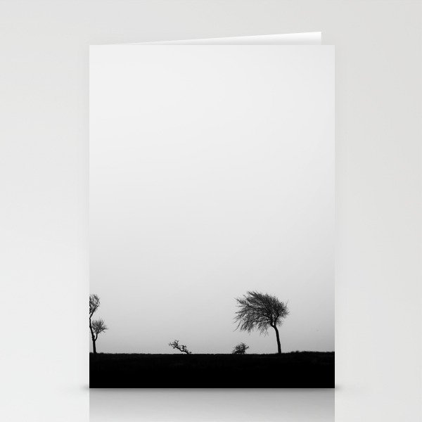 Misted Silhouettes Stationery Cards