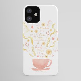 Hard To Find Books And Tea iPhone Case