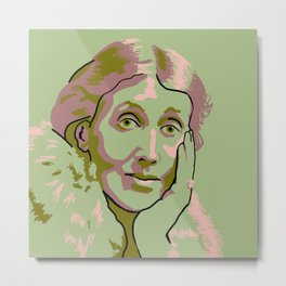 Virginia Woolf Metal Print