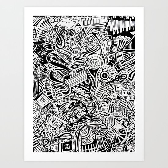 Inky \\ Art Print