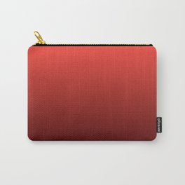 Gradient Collection - Deep Strawberry Red Carry-All Pouch | Theme, Royal, Shade, Gradient, Strawberry, Focal, Outdoor, Summer, Pantone, Graphicdesign 