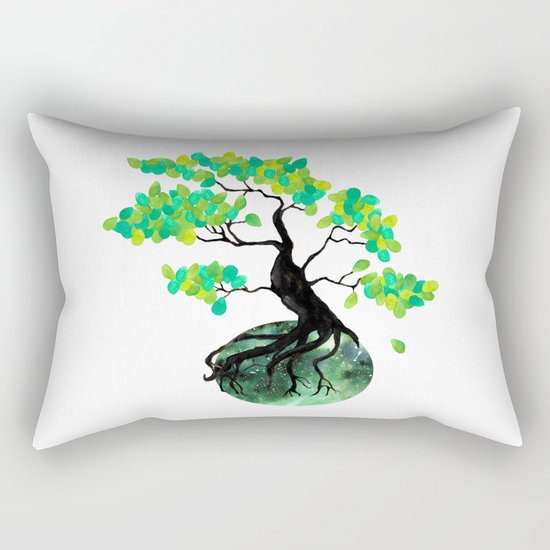 Organic Bonsai Rectangular Pillow