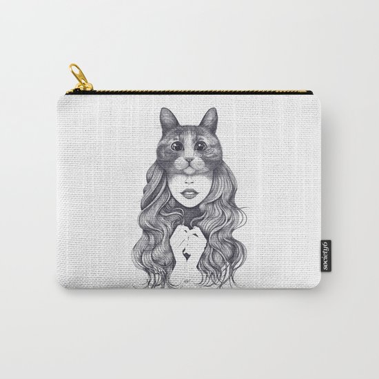 Cat girl Carry-All Pouch