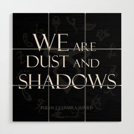 Shadowhunter Wood Wall Art