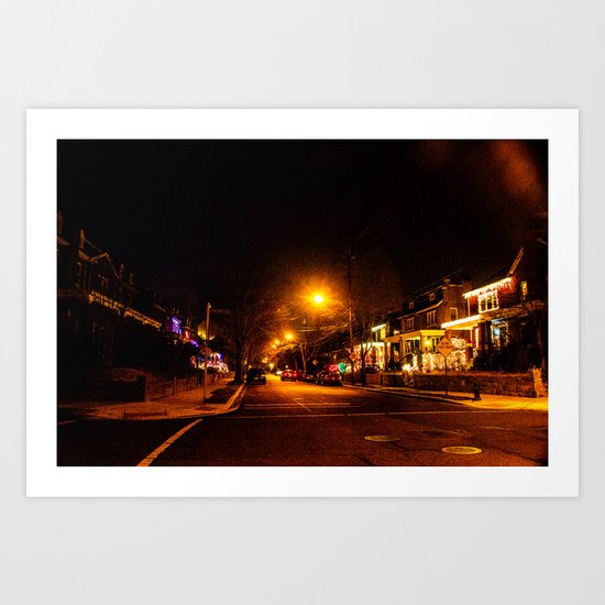 Keeping up with the Joneses Art Print