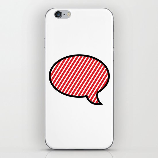 Empty Words iPhone & iPod Skin