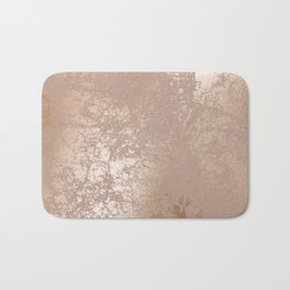 Blush Pink Textured Design with Imploded Effect Bath Mat | Graphicdesign, Blushpink, Glazed, Minimalist, Pink, Chic, Shattered, Interior, Texture, Contemporary 