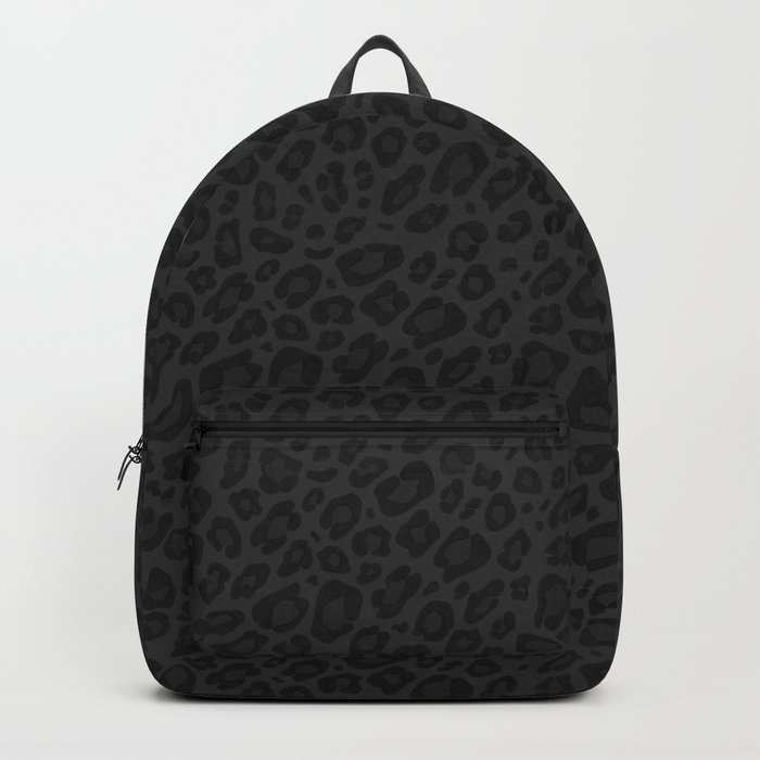 black leopard Backpack