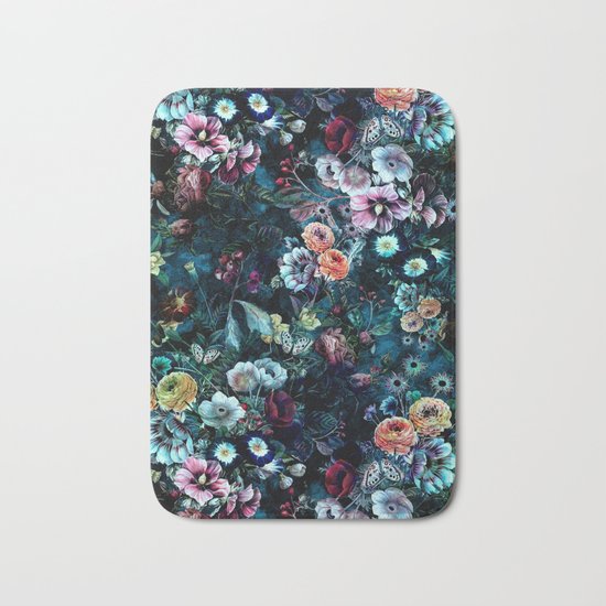 Night Garden Bath Mat