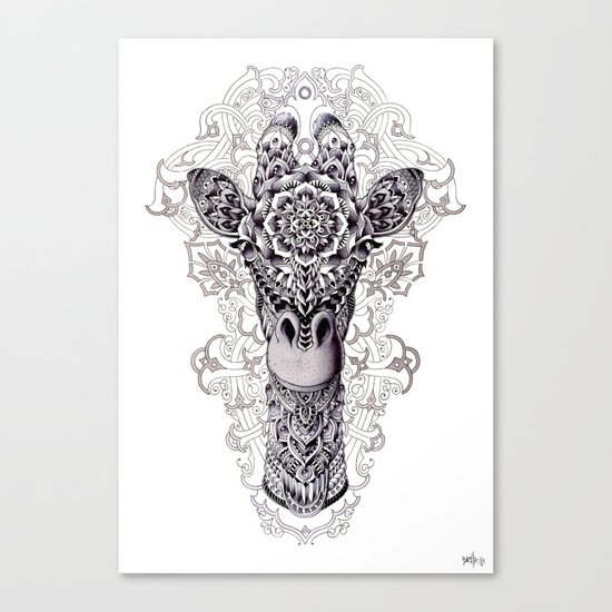 Giraffe Canvas Print