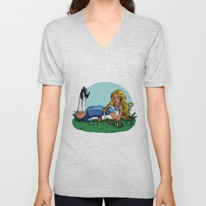 Alice V Neck T Shirt