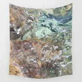 Soft Pastel Coral Reef Abstraction  Wall Tapestry
