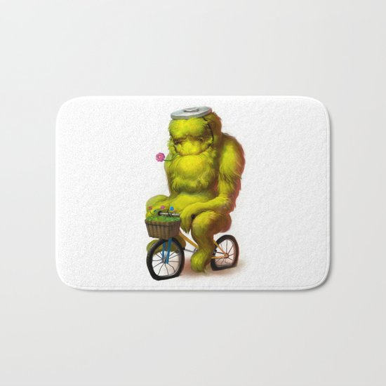 Bike Monster 1 Bath Mat