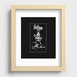 welcome to the party Recessed Framed Print