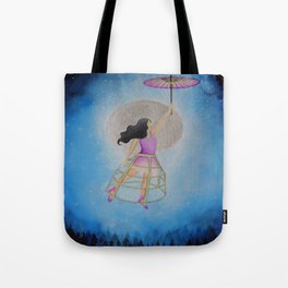 To the moon Tote Bag