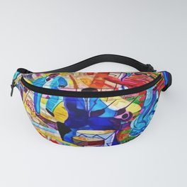 African-American 'The Spirit of Harlem' Historical Mural Portrait Fanny Pack